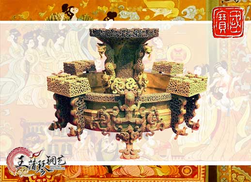 銅尊盤，曾侯乙尊盤，國寶級文物之一