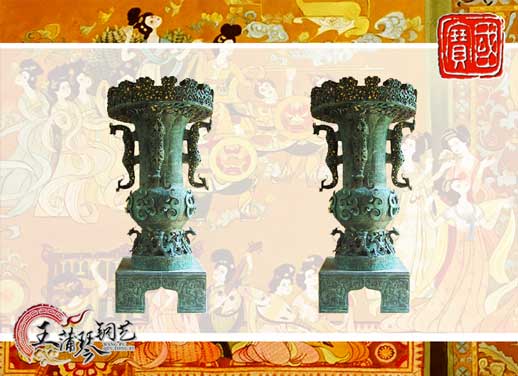 曾侯乙銅尊，武漢東湖賓館雕塑